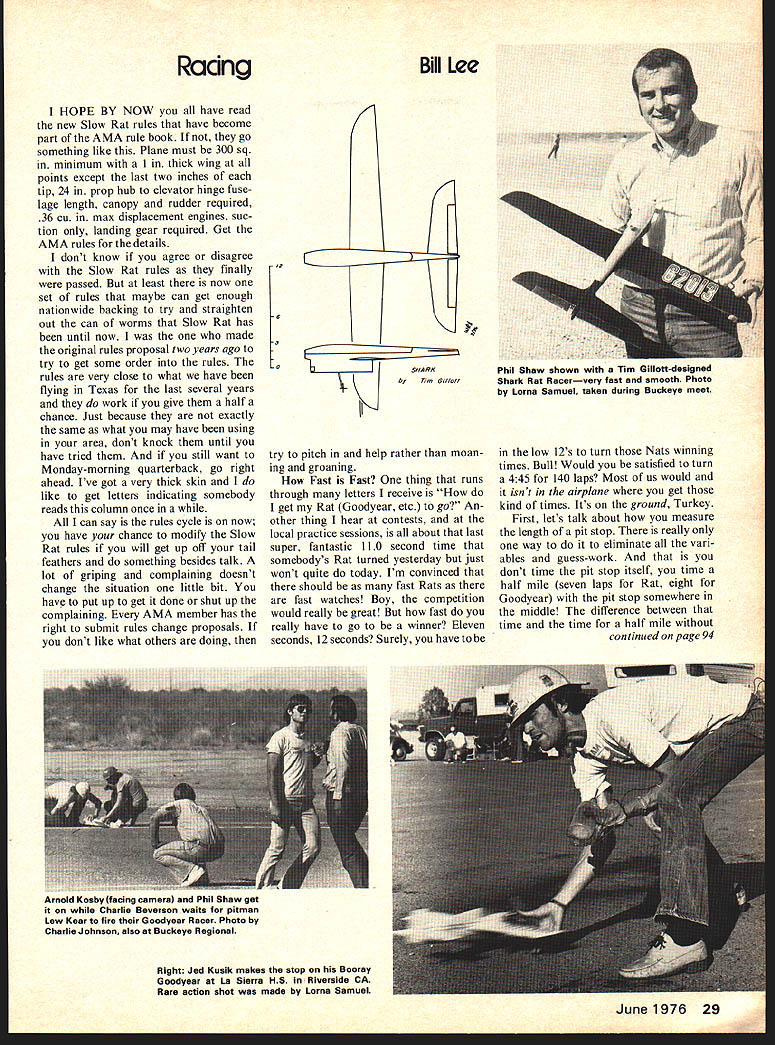 Control Line: Racing | Model Aviation Library