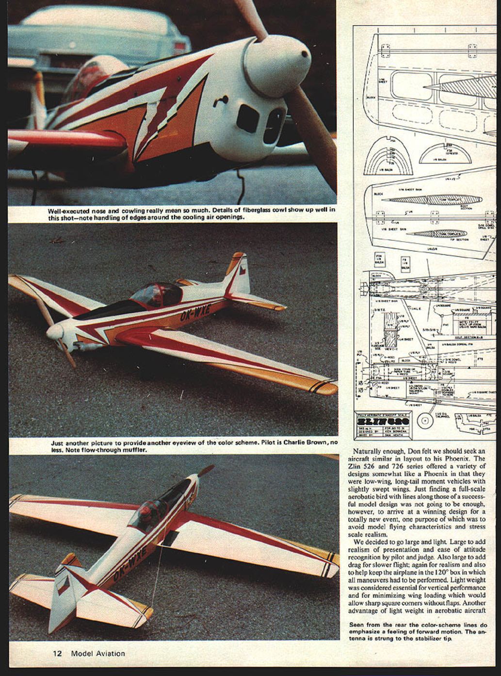 Zlin 526 AS | Model Aviation Library