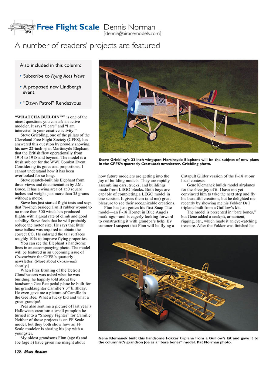 Free Flight Scale-2007/03 | Model Aviation Library