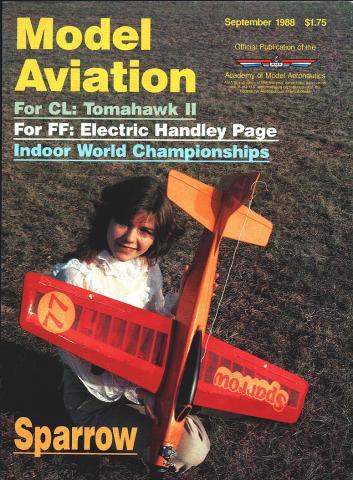 Model Aviation, September 1988